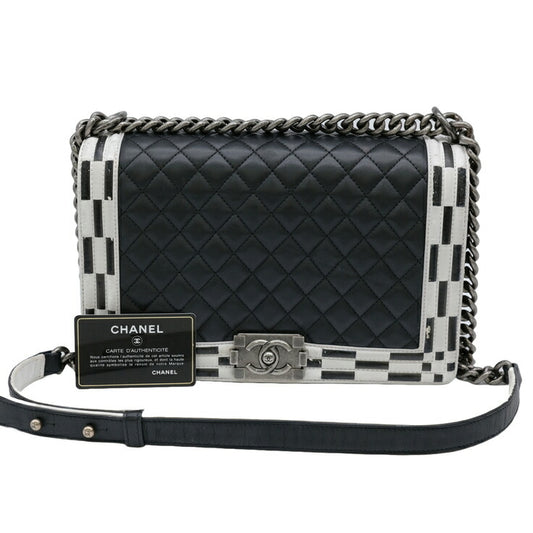 Chanel Boy Chain Shoulder Bag A92193