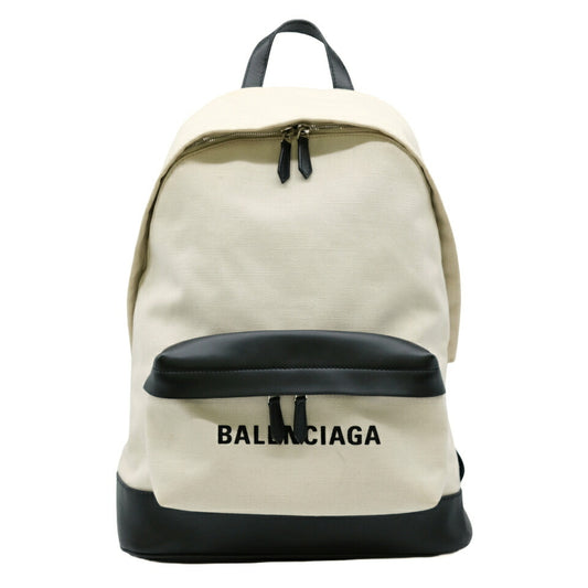 Balenciaga Canvas Leather Backpack 392007