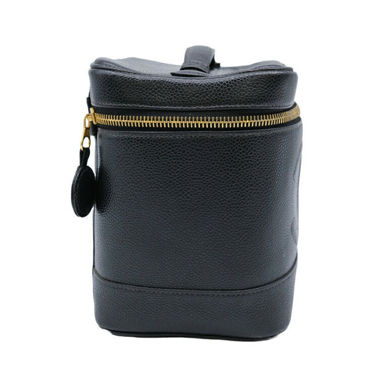 Chanel Caviar Skin Vanity Bag Cosmetic Pouch