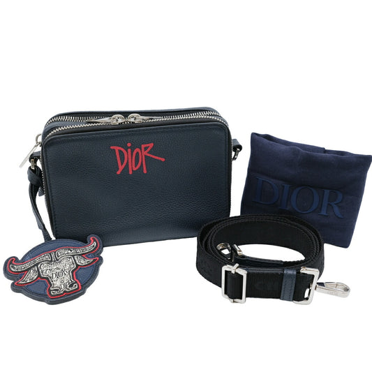 Christian Dior x Stussy Leather Shoulder Bag