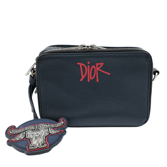 Christian Dior x Stussy Leather Shoulder Bag