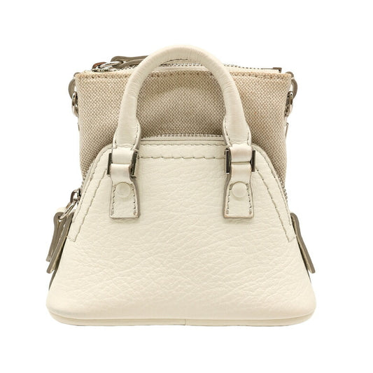 MAISON MARGIELA 5AC Baby Bag Goat Leather White