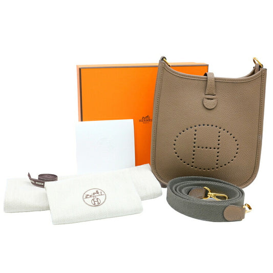 Hermes Evelyne TPM Leather Shoulder Bag