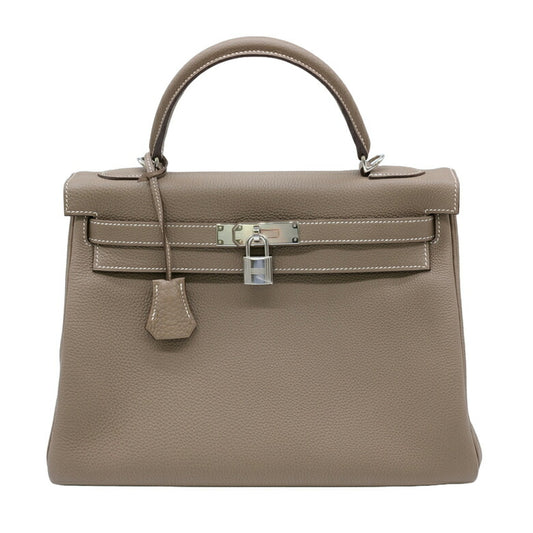 Hermes Kelly 32 Handbag Clemence Leather