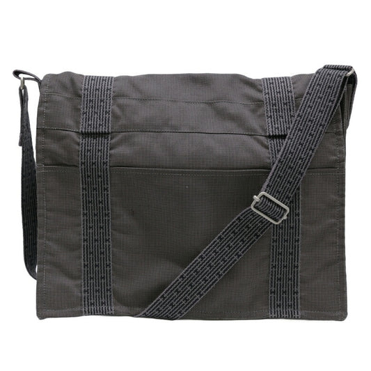 Hermes Nylon Canvas Bass MM Messenger Bag