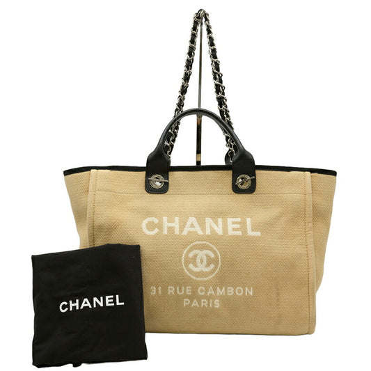 Chanel Deauville GM Canvas Tote