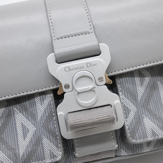 Dior Diamond Canvas Hit the Road Shoulder Bag