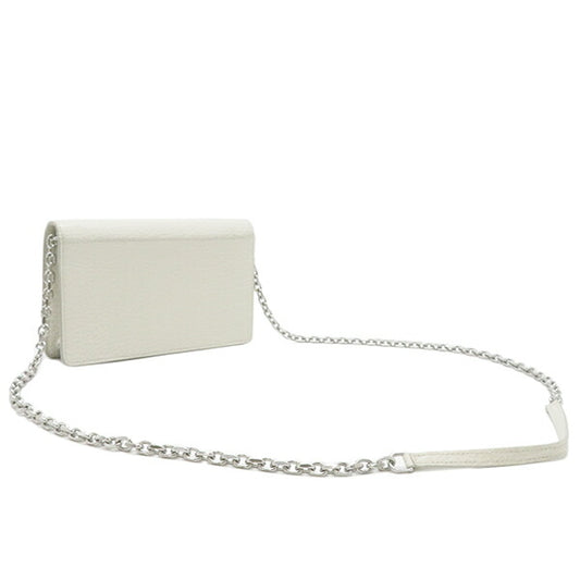 Maison Martin Margiela Grain Leather Chain Wallet