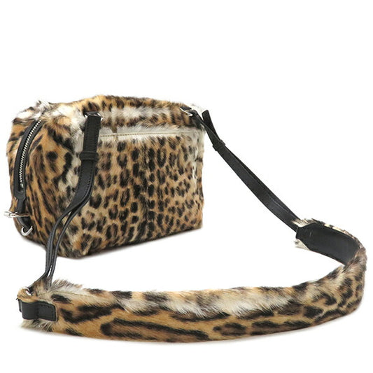 Givenchy Pandora Small Faux Fur Leather Shoulder Bag