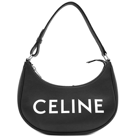 Celine Ava Calf Shoulder Bag Black