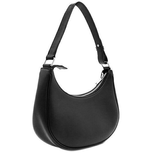 Celine Ava Calf Shoulder Bag Black