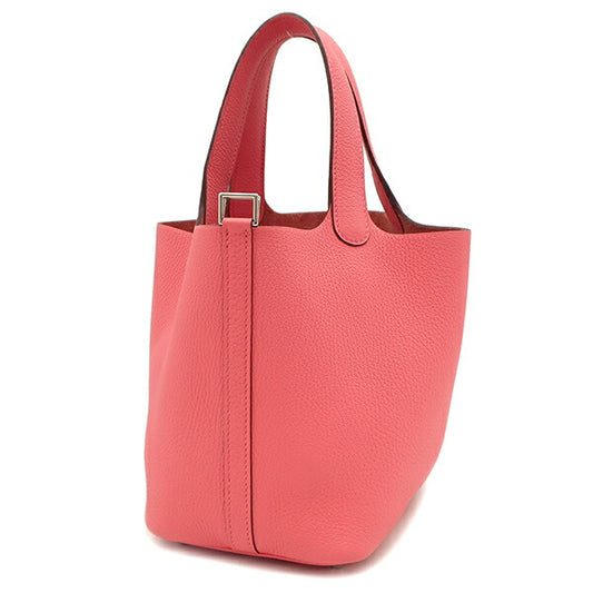 Hermes Picotin Lock PM Handbag Rose Azalee