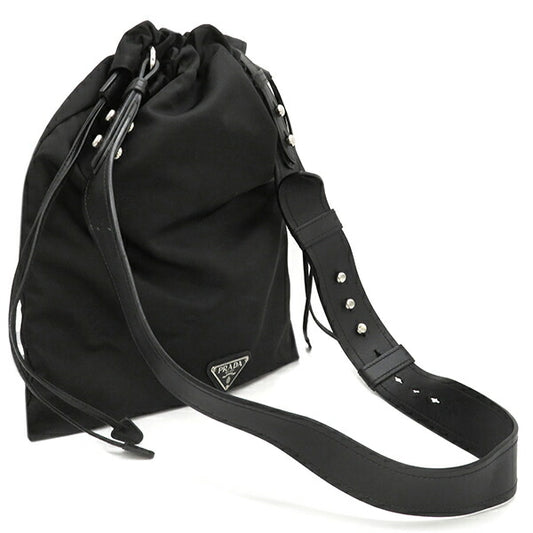 Prada Nylon Bead Small Shoulder Bag