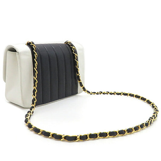 Chanel Mademoiselle Bicolor Lambskin Shoulder Bag