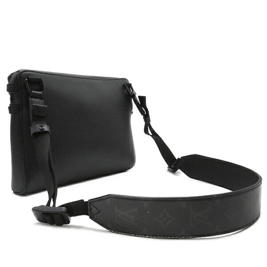 Louis Vuitton Leather Shoulder Bag Dark Infinity Messenger PM M52176