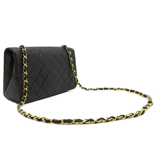 Chanel Lambskin Shoulder Bag Full Flap