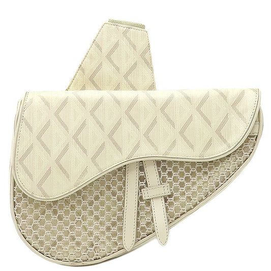 Dior Saddle Bag PVC Leather Crossbody