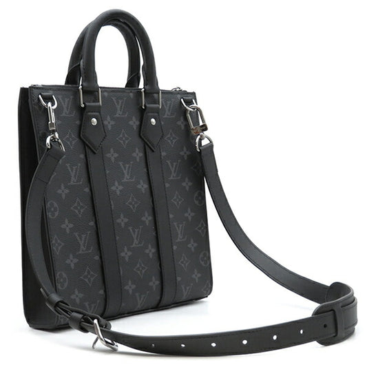 Louis Vuitton Monogram Eclipse Sac Plat Crossbody Bag M46456