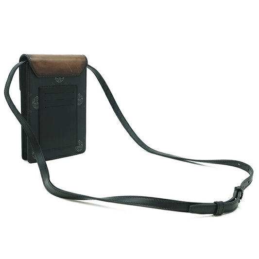 Berluti Odyssée Shoulder Bag Phone Case PVC Coated Canvas