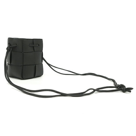 Bottega Veneta Lambskin Mini Cassette Shoulder Bag