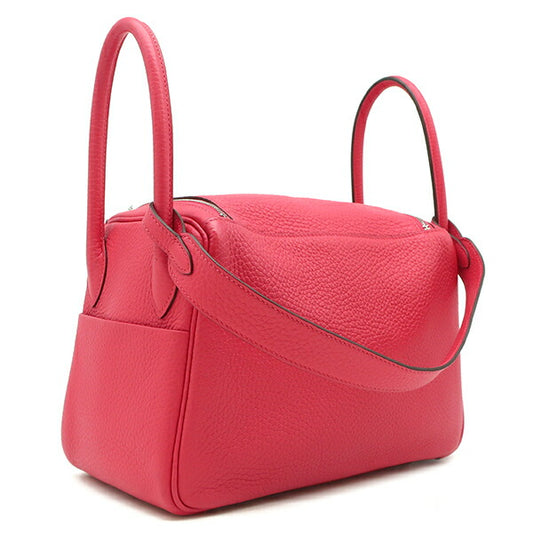 Hermes Lindy 26 Bag Rose Extreme Silver Hardware