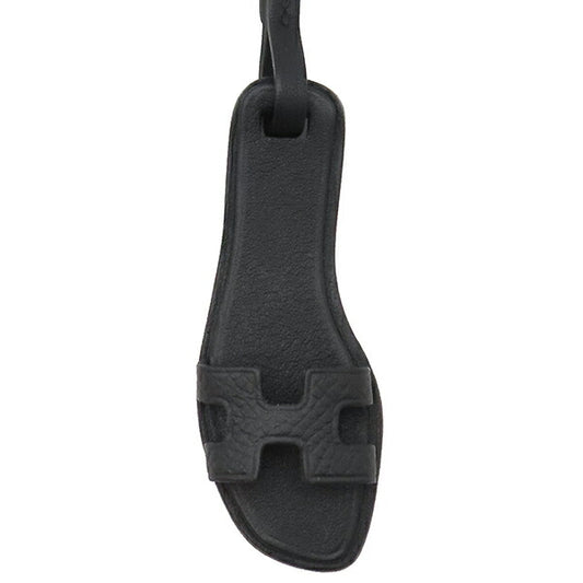Hermes Bag Charm Oran Nano Black Sandal