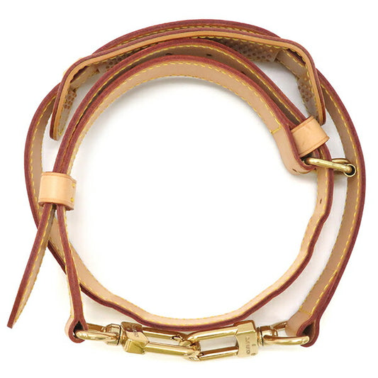 Louis Vuitton Leather Shoulder Strap Brown