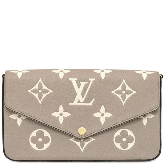 Louis Vuitton Monogram Empreinte Chain Wallet M69977
