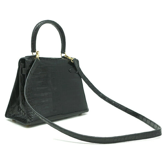 Hermes Mini Kelly Crocodile 2-Way Bag