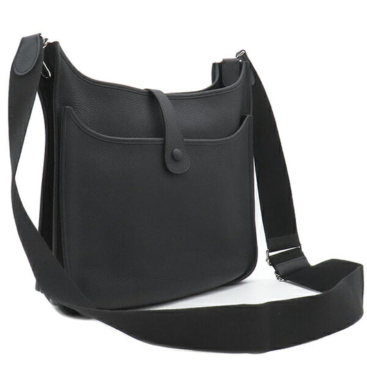 Hermes Evelyne III GM Black Shoulder Bag