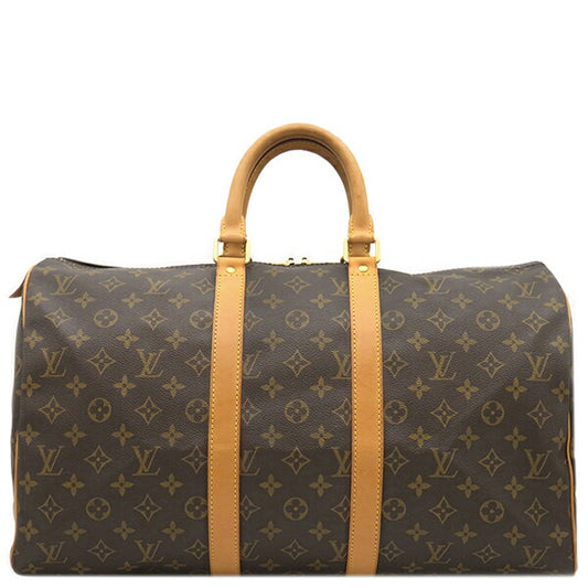 Louis Vuitton Monogram Canvas Boston Bag Keepall 45 M41428