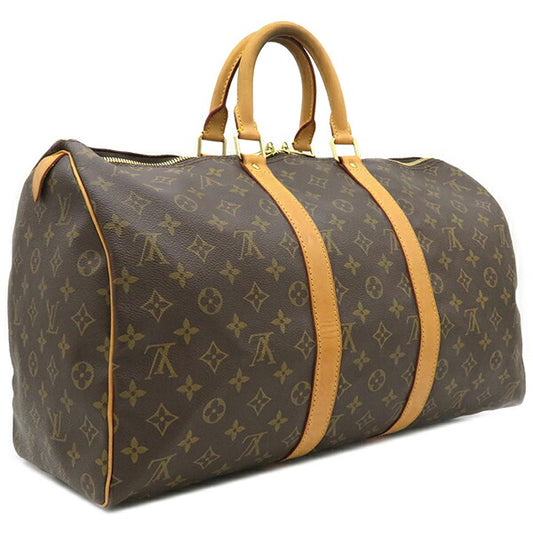 Louis Vuitton Monogram Canvas Boston Bag Keepall 45 M41428
