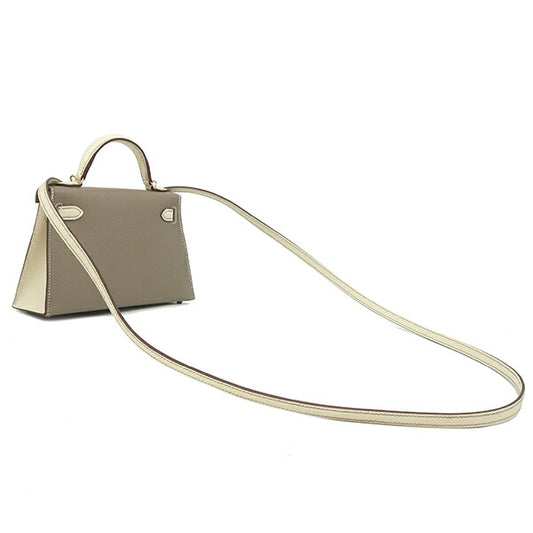 Hermes Mini Kelly 2-Way Bag, Epsom Leather, Bicolor