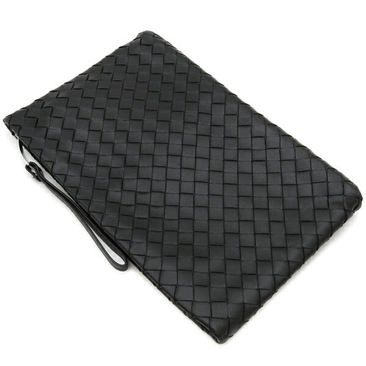 Bottega Veneta Leather Clutch Intrecciato