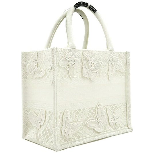 Dior Canvas Book Tote Small Bag