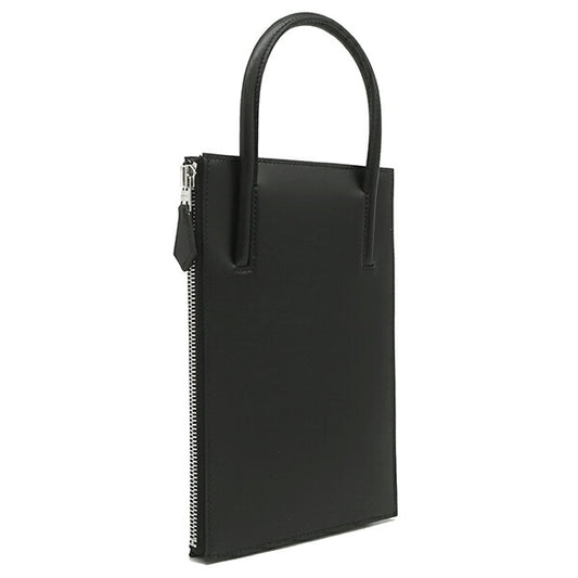 Hermes Tadelakt Cadena Handbag Black