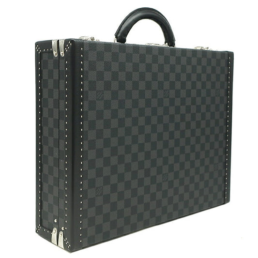 Louis Vuitton Damier Graphite Canvas Trunk President Briefcase N48190