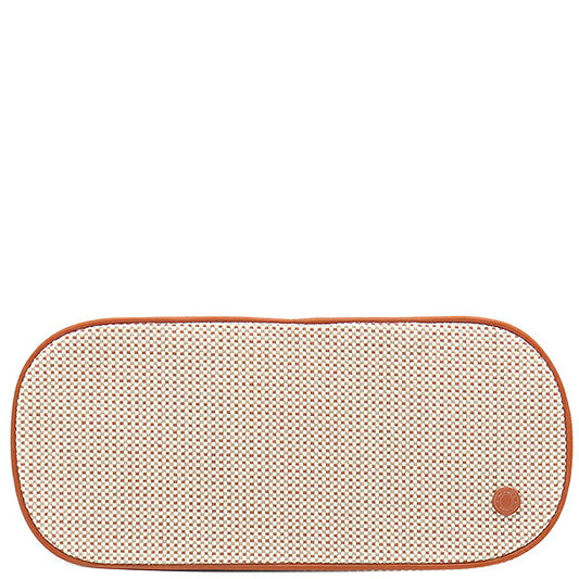 Hermes Cotton Leather Escale Pouch