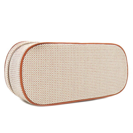 Hermes Cotton Leather Escale Pouch