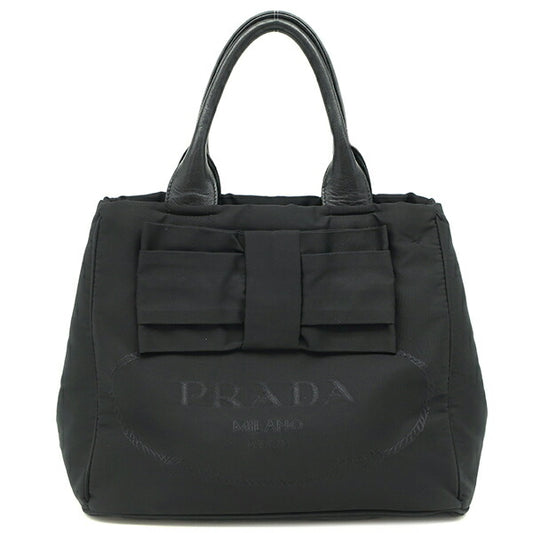 Prada Nylon Leather 2WAY Bag 1BG027