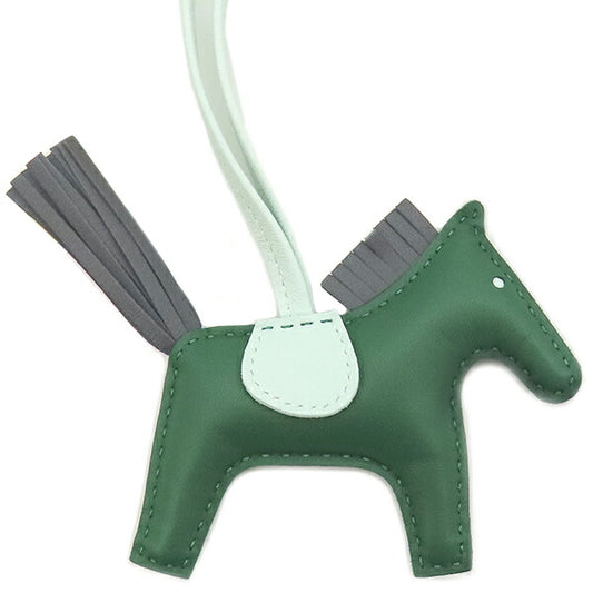 Hermes Rodeo PM Bag Charm Anumilo Green Gray