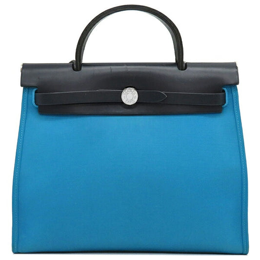 Hermes 2WAY Bag Aile Zip PM 31 Blue/Navy