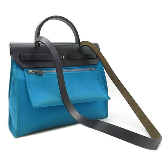Hermes 2WAY Bag Aile Zip PM 31 Blue/Navy