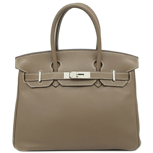 Hermes Birkin 30 Leather Handbag