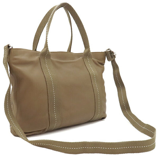 Hermes 2WAY Bag Horizontal MM Khaki