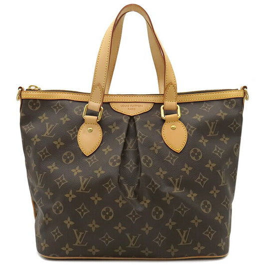 Louis Vuitton Monogram Canvas 2WAY Palermo PM Tote M40145