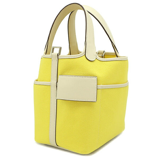 Hermes Picotin Lock Cargo PM Handbag Yellow