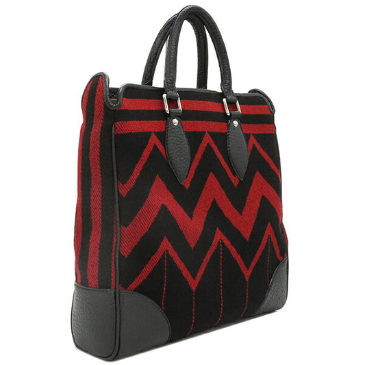 Louis Vuitton Wool Leather Tote Bag M95241