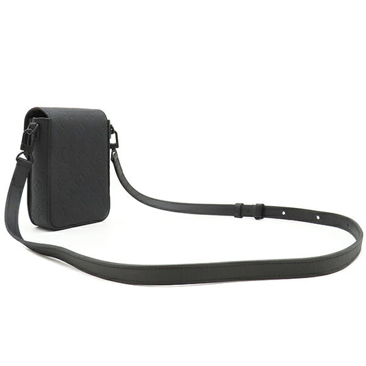 Louis Vuitton Shoulder Bag S Lock Vertical Wallet Black