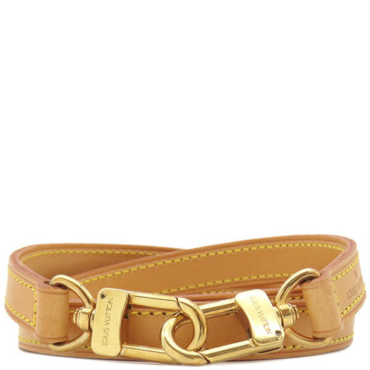 Louis Vuitton Leather Shoulder Strap Brown